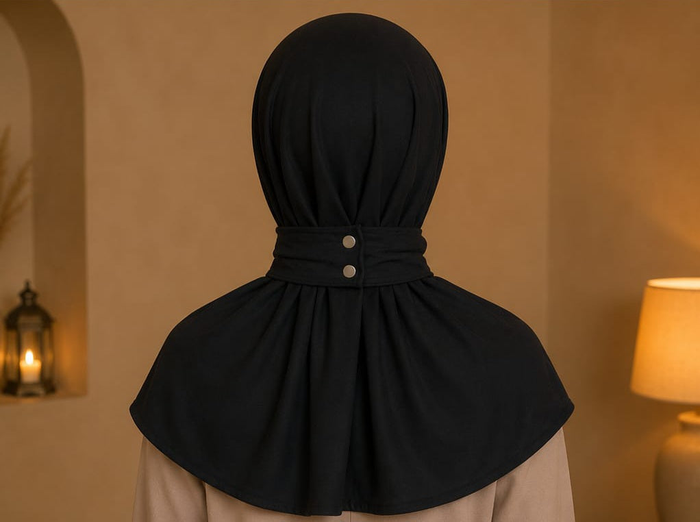 Hijab con cierre