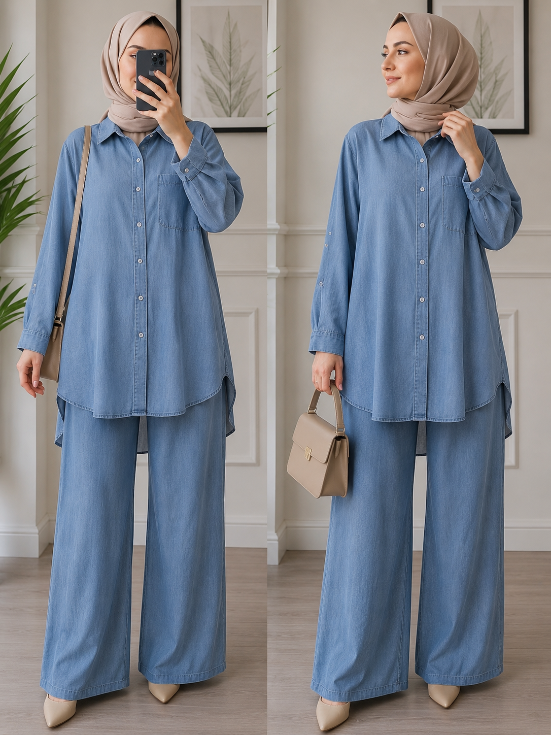 Conjunto 2 piezas jean