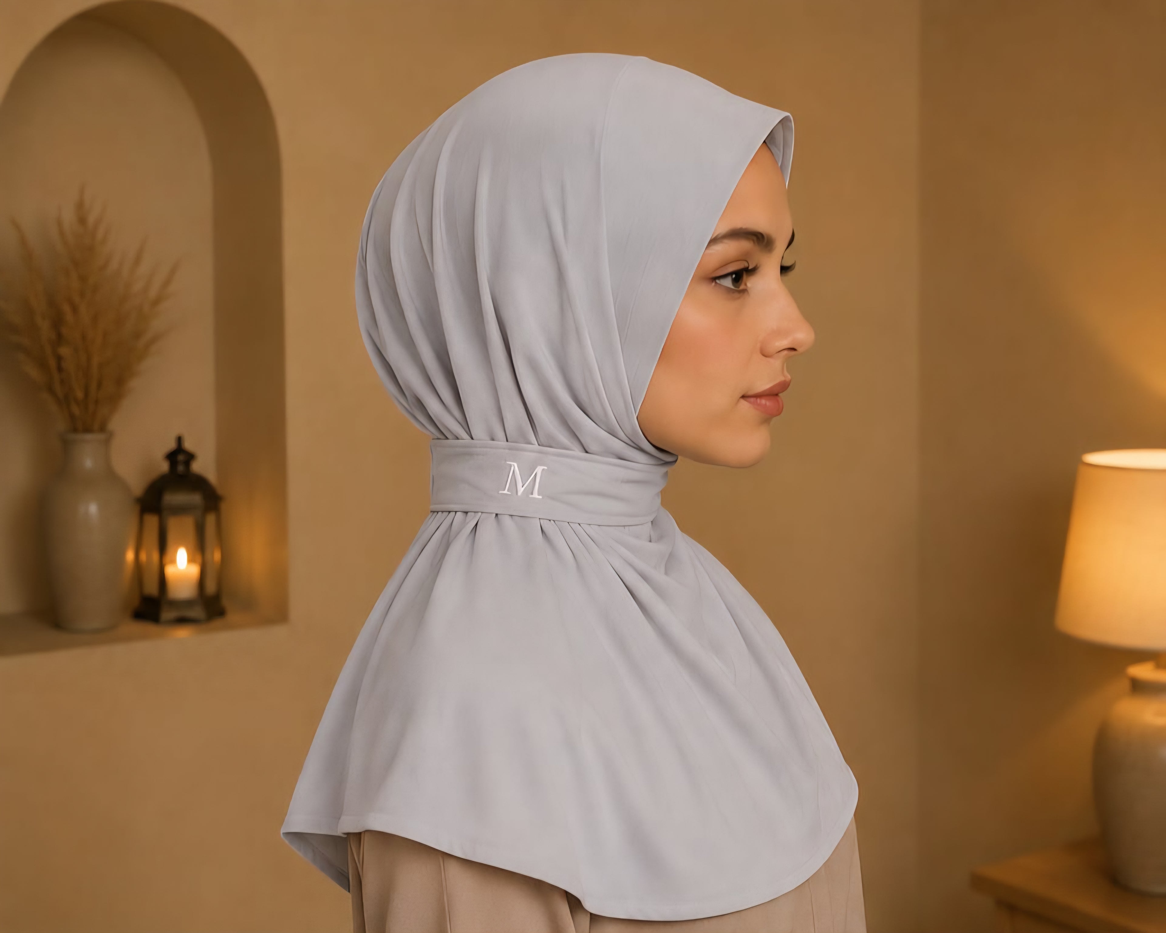Hijab con cierre