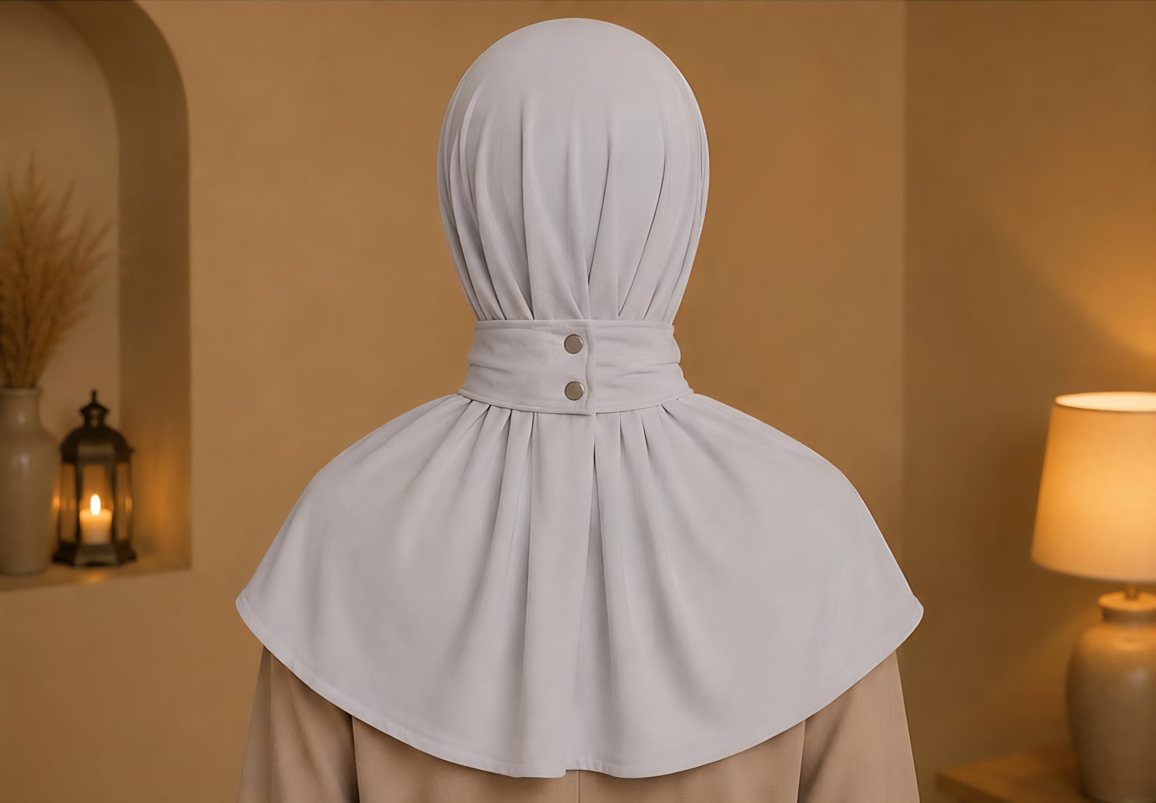 Hijab con cierre