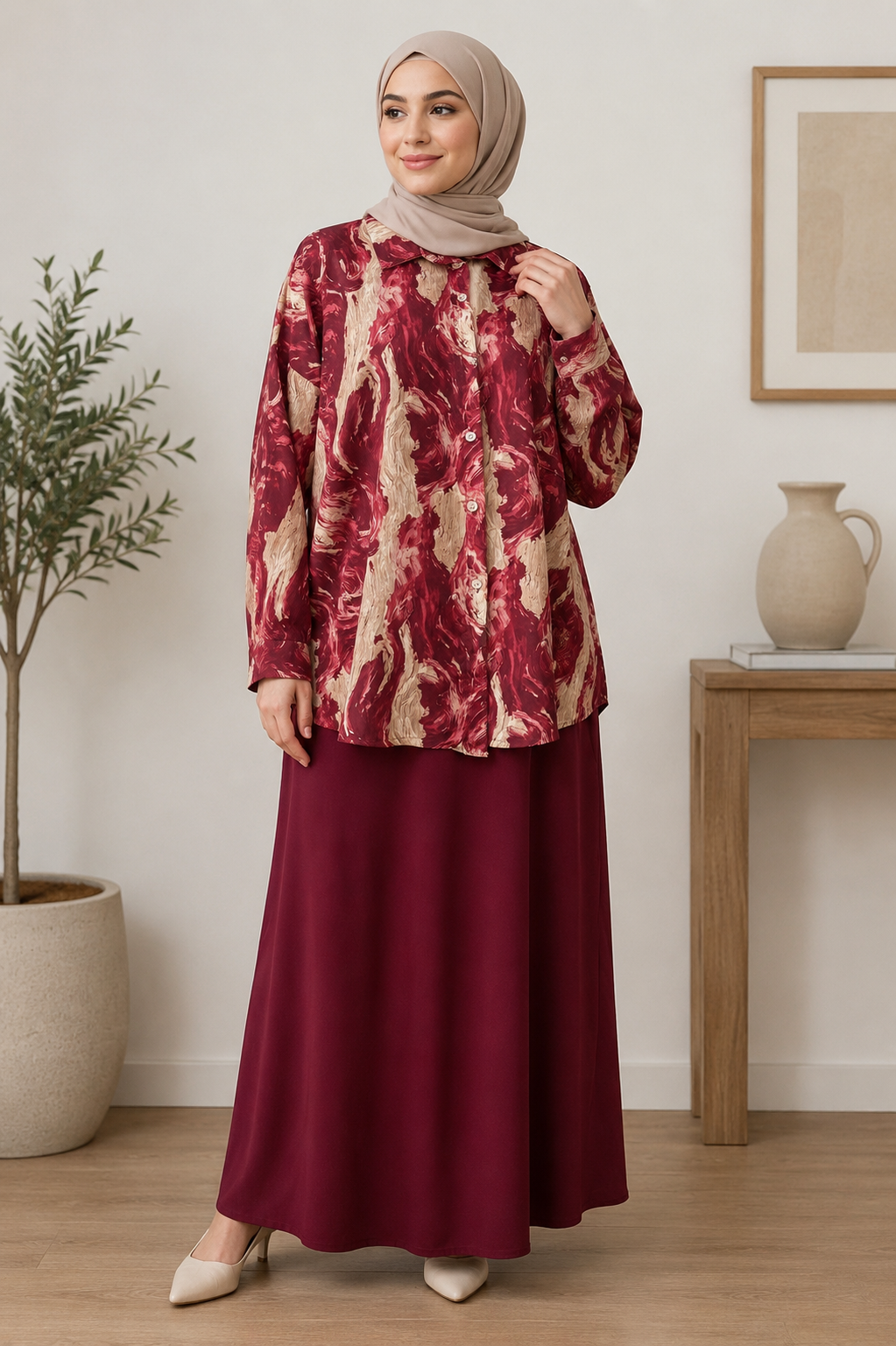Vestido con camisa