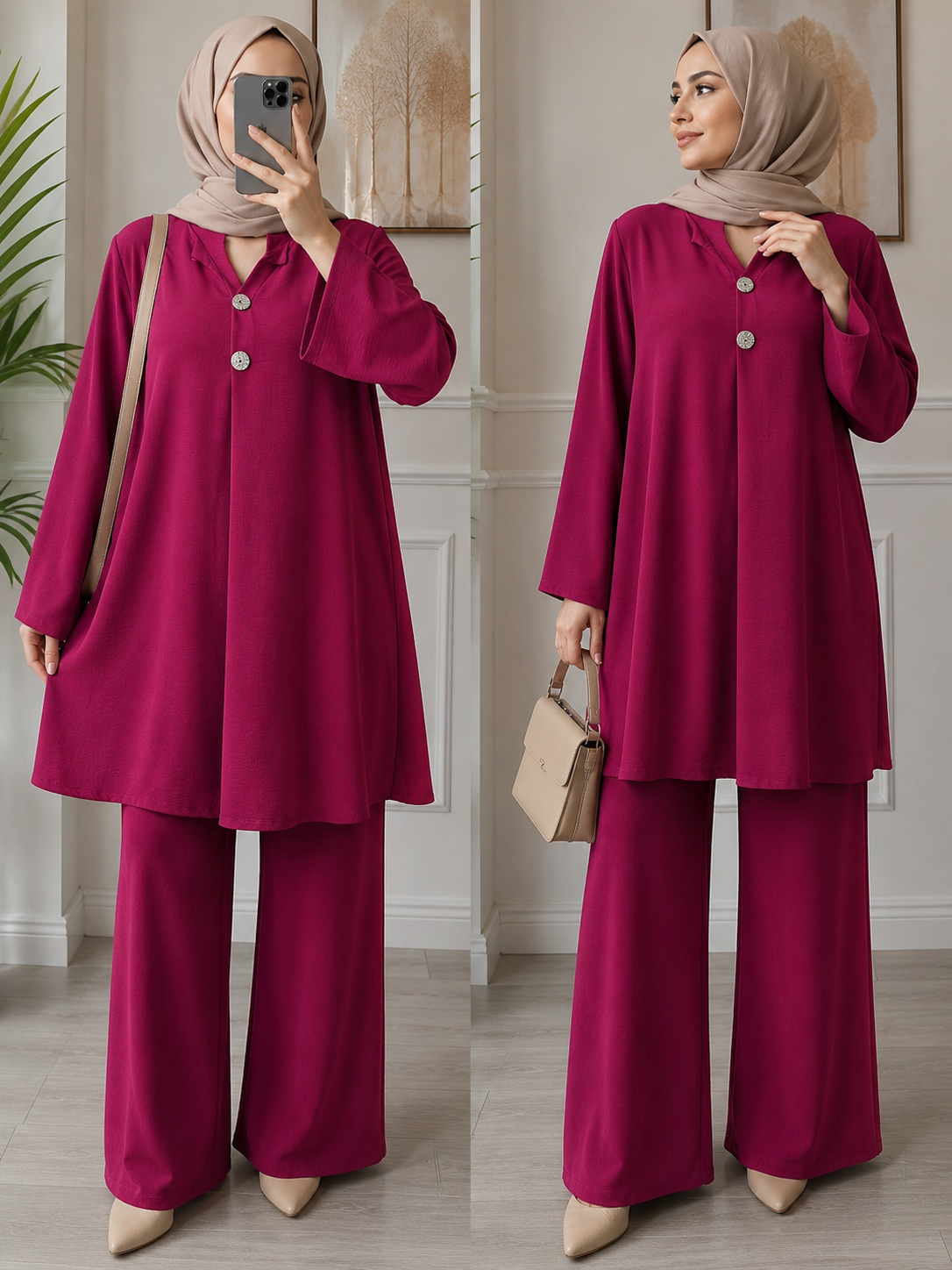 Conjunto de 2 piezas